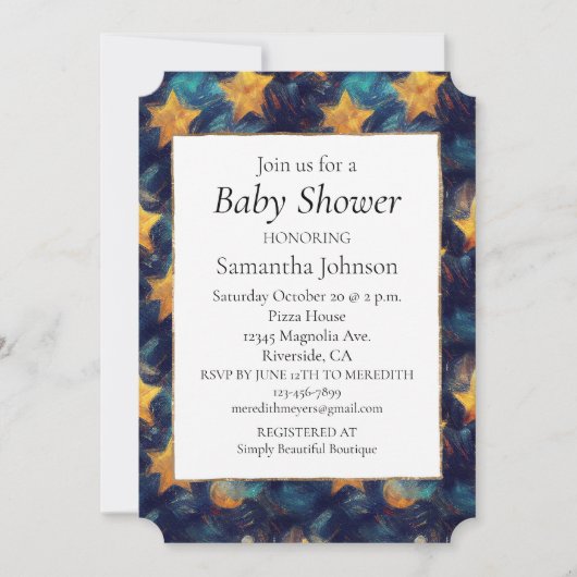 Starry Sky Kaart (Voorkant)