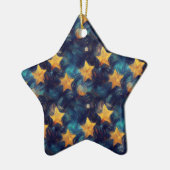 Starry Sky Keramisch Ornament (Links)
