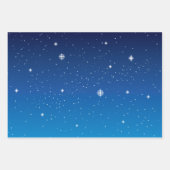 Starry Sky op Twilight Inpakpapier Vel (Voorkant)