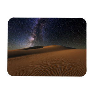 Starry Sky over de Sand Dunes Gobi woestijn Magneet