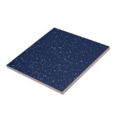 Starry Sky, sterren in Midnight Blue  Tegeltje (Zijkant)