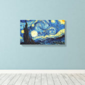 Starry Sky, Van Gogh Canvas (Insitu (Houten vloer))
