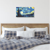 Starry Sky, Van Gogh Canvas (Insitu (Slaapkamer))