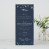 Starry Sky Wedding Menu (Staand voorkant)