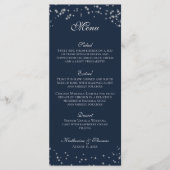 Starry Sky Wedding Menu (Voorkant)