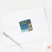 Starry Snowman Gift Label Stickers (Envelop)
