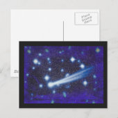 Starry Space Sky & Asteroid Briefkaart (Voorkant / Achterkant)