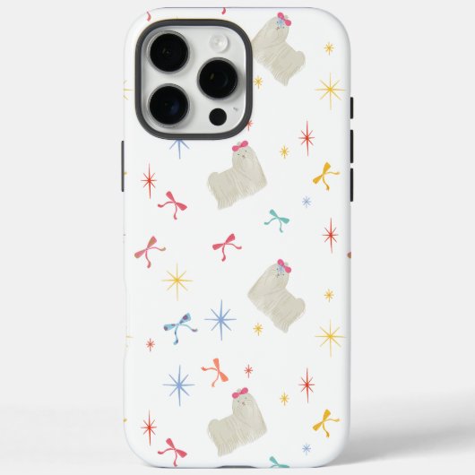 Starry Sparkle Schattigee puppywensen Case-Mate iPhone Case (Achterkant)