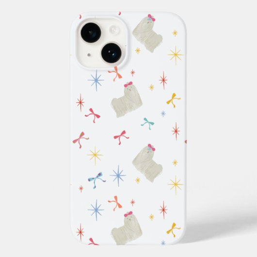 Starry Sparkle Schattigee puppywensen Case-Mate iPhone Case (Achterkant)