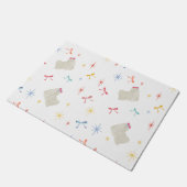Starry Sparkle Schattigee puppywensen Deurmat (Schuin)