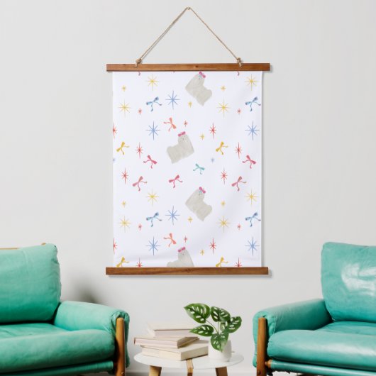 Starry Sparkle Schattigee puppywensen Hangend Wandkleed (Woonkamer)