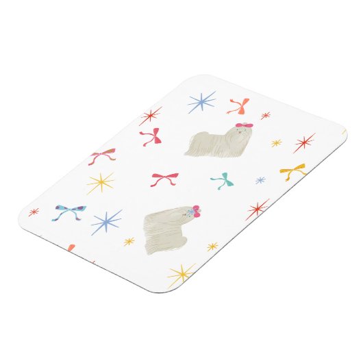 Starry Sparkle Schattigee puppywensen Magneet (Linkerzijde)