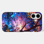 Starry Spring Night - Magische Anime Spring Case-Mate iPhone Case (Achterkant (horizontaal))
