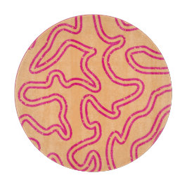 Starry Squiggly Lines Snijplank