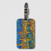 Starry Sterrennacht Florence Italië Bagagelabel (Voorkant (verticaal))