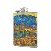 Starry Sterrennacht Florence Italië Heupfles (Links)