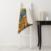 Starry Sterrennacht Florence Italië Sherpa Deken (In situ)