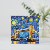 Starry Sterrennacht London England (Staand voorkant)