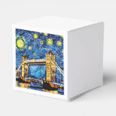 Starry Sterrennacht London England Bedankdoosjes (Achterkant)