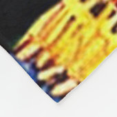 Starry Sterrennacht London England Fleece Deken (Hoek)