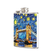 Starry Sterrennacht London England Heupfles (Links)