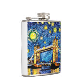 Starry Sterrennacht London England Heupfles (Rechts)