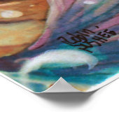Starry, Sterrennacht Mermaid Poster (Hoek)