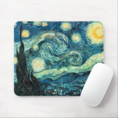 Starry Sterrennacht Muismat (Met muis)