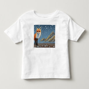 Starry Sterrennacht Storybook Fox Kinder Shirts