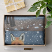 Starry Sterrennacht Storybook Fox Tissuepapier (Geschenk)