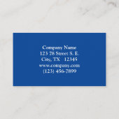 Starry Sterrennacht Storybook Fox Visitekaartje (Achterkant)