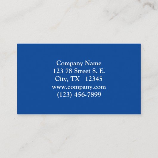 Starry Sterrennacht Storybook Fox Visitekaartje (Achterkant)