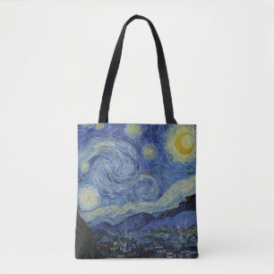 Starry, Sterrennacht Tote Bag