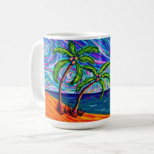 Starry Sunset 15oz mok van Florida Girl (Voorkant links)