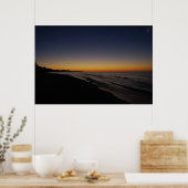 Starry Sunset Poster (Keuken)