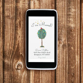 Starry Tree and Red Bird Shooting Star New Address Aankondiging