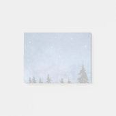 Starry Twinking Stars in Brignt Night Sky Galaxy Post-it® Notes (Voorkant)