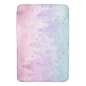 Starry Unicorn Pastel Forest Dream #1 #decor #art Badmat (Voorkant Verticaal)