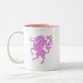 Starry Unicorn Tweekleurige Koffiemok (Links)
