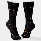 Starry universe deep space sokken (Gebogen)