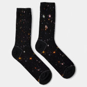 Starry universe deep space sokken (Rechts)