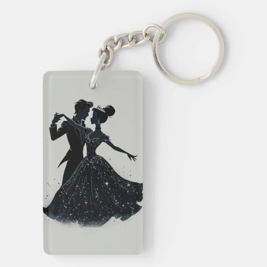 Starry Waltz Paar Sleutelhanger (achterkant)