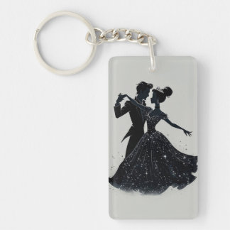 Starry Waltz Paar Sleutelhanger