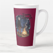 Starry Warmth - Lumberjack Anime Boy by Campfire Latte Mok (Rechts)