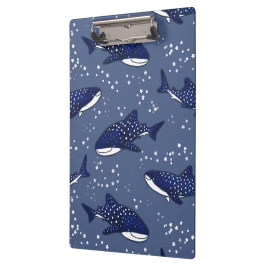 Starry Whale Shark (Donker) Klembord (Links)