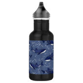 Starry Whale Shark (Donker) Waterfles (Rechts)