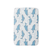 Starry Whale Shark (licht) Badmat (Voorkant Verticaal)