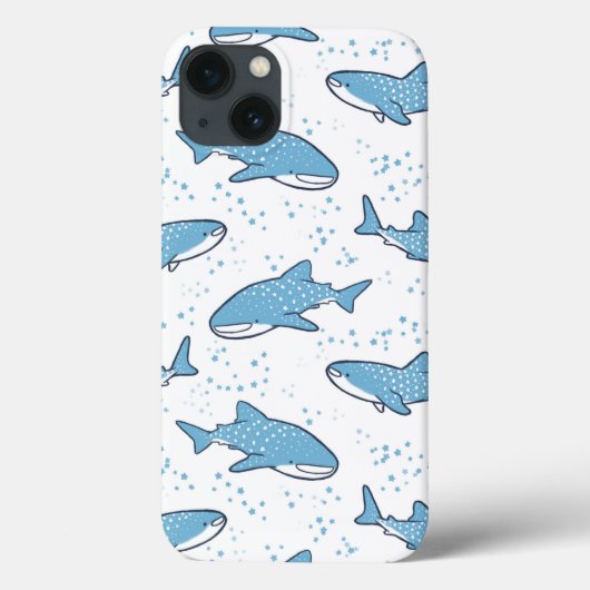 Starry Whale Shark (licht) Case-Mate iPhone Case (Achterkant)