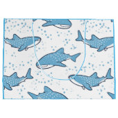 Starry Whale Shark (licht) Large Cadeautasje (Achterkant)
