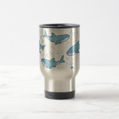 Starry Whale Shark (licht) Reisbeker (Center)